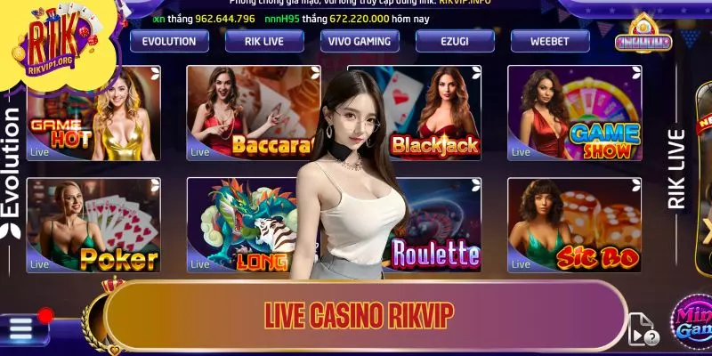 Live Casino RIKVIP