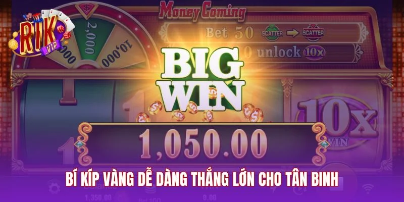 Bí kíp vàng dễ dàng thắng lớn cho tân binh