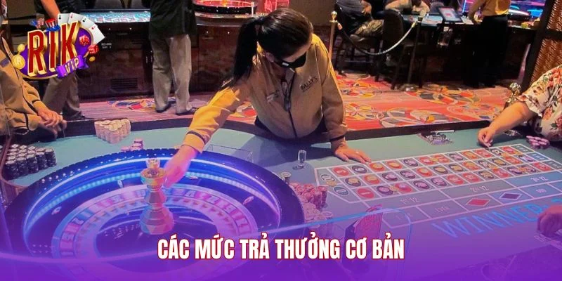 Các mức trả thưởng cơ bản